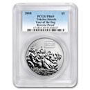 2018 Tokelau 1 oz Silver Lunar Year of Dog Reverse PR-69 PCGS 2018 Tokelau 1 oz Silver Lunar Year of Dog Reverse PR-69 PCGS